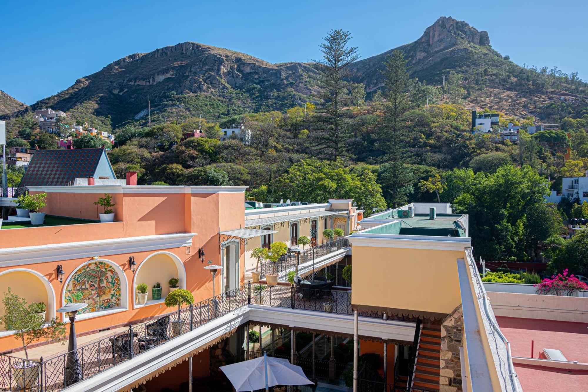 Villa Maria Cristina Hotel Guanajuato Exteriér fotografie